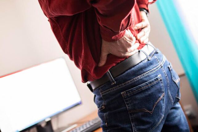 骨软骨病引起的背痛